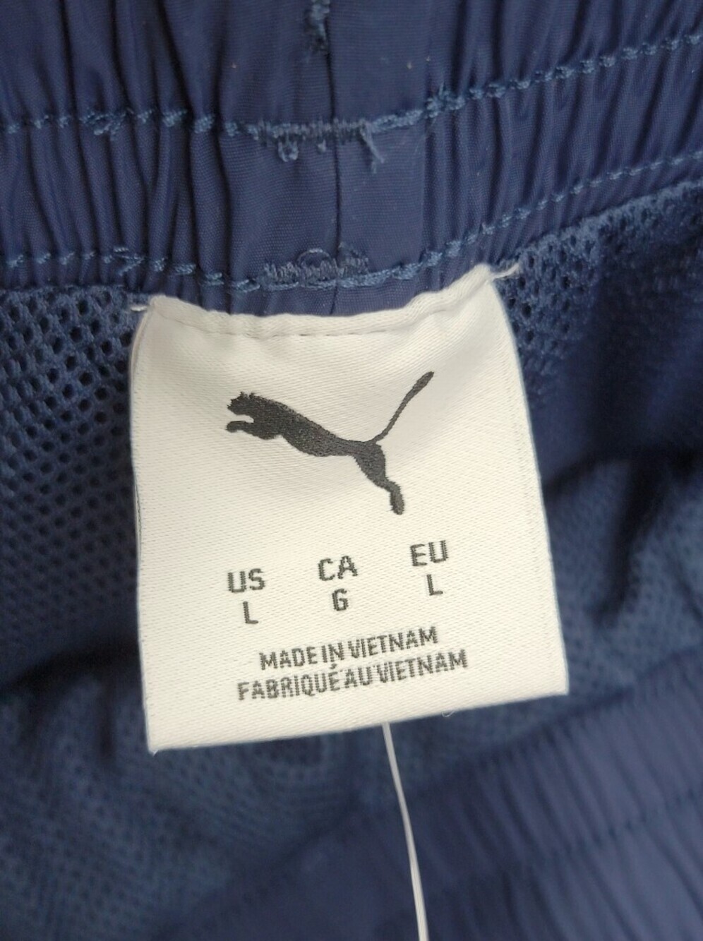 Puma KidSuper Al-Hilal SFC Travel Pants Navy Blue Cloud Print 606853 20 Mens L - Picture 4 of 15